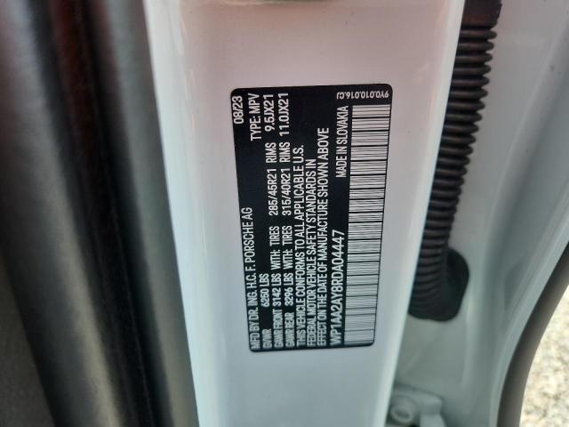 2024 PORSCHE CAYENNE WP1AA2AY8RDA04447