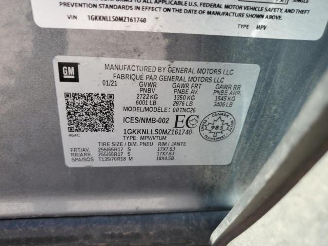 2021 GMC ACADIA AT4 1GKKNLLS0MZ161740