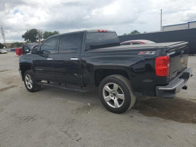 CHEVROLET SILVERADO 2014 black crew pic gas 3GCUKREC0EG221989 photo #3