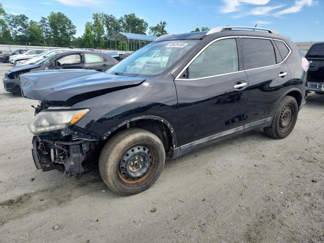 NISSAN ROGUE S 2014 black  gas 5N1AT2MV0EC852881 photo #1