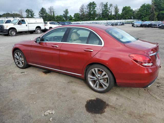 Vin: 55swf4kb2ju270301, lot: 63283665, mercedes-benz c-class 300 4matic 20182