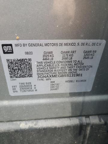2024 CHEVROLET EQUINOX RS - 3GNAXMEG8RS131901