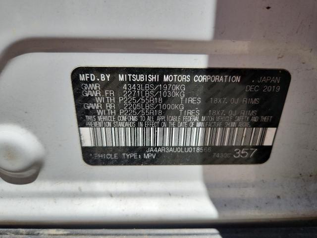 2020 MITSUBISHI OUTLANDER JA4AR3AU0LU018566
