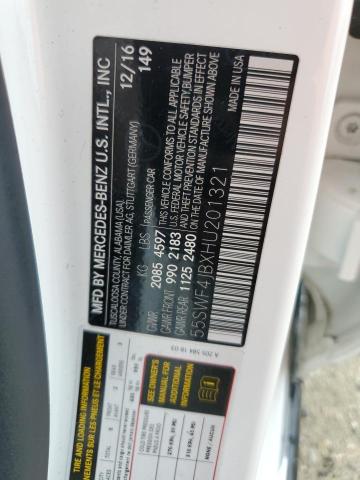 2017 MERCEDES-BENZ C 300 - 55SWF4JBXHU201321