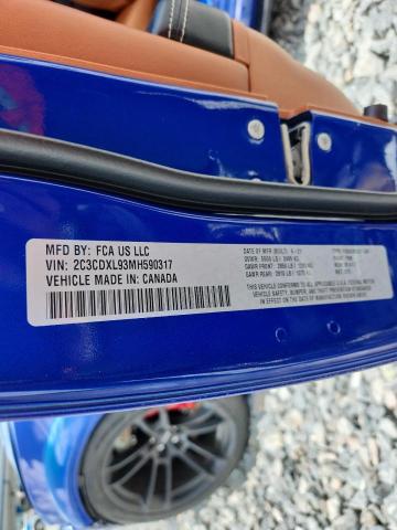 2021 DODGE CHARGER SR 2C3CDXL93MH590317