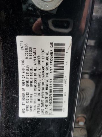 2017 HONDA ACCORD EXL - 1HGCR2F84HA058213