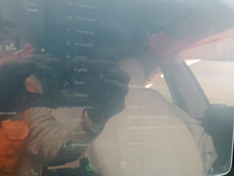 2023 TESLA MODEL Y 7SAYGAEE5PF591451