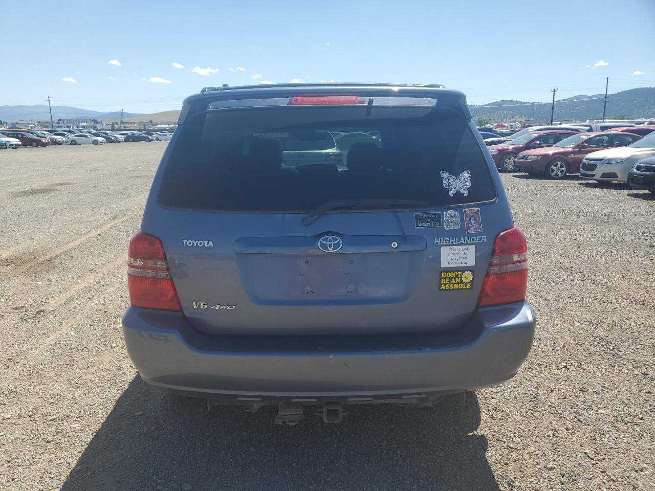 Lot #3200122193 2002 TOYOTA HIGHLANDER