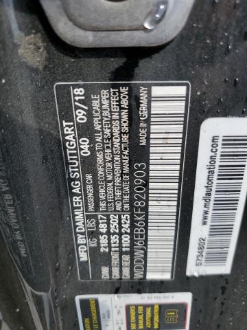 2019 MERCEDES-BENZ C 43 AMG WDDWJ6EB6KF820903