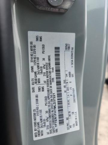 2021 FORD RANGER XL 1FTER1FH7MLD37221