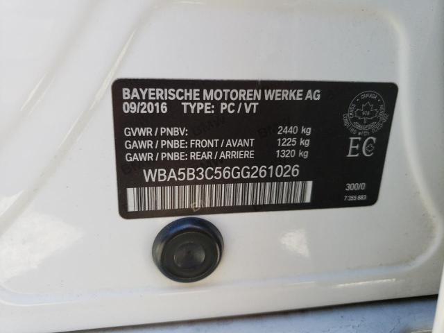 2016 BMW 535 XI - WBA5B3C56GG261026