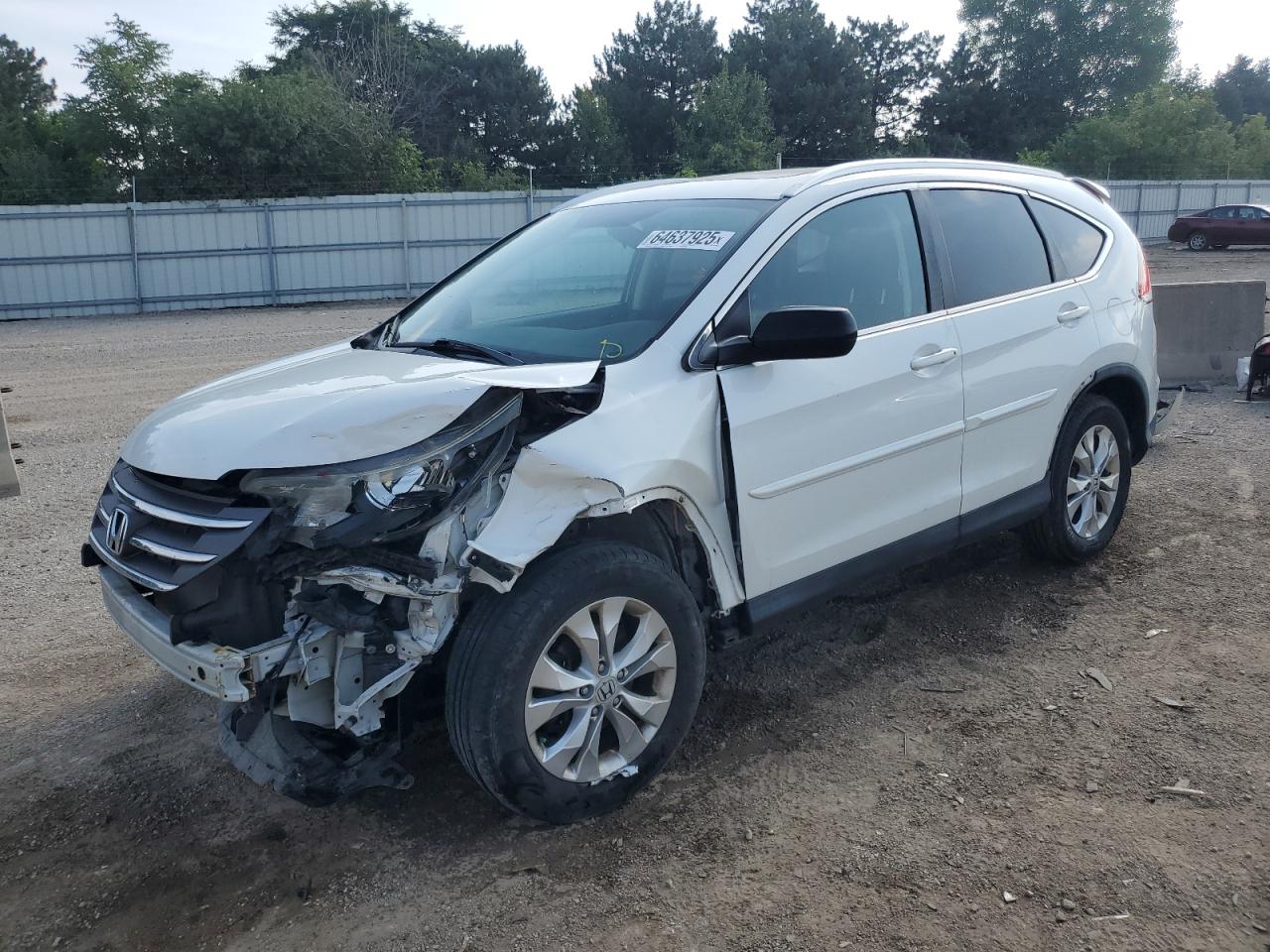 Lot #3261181931 2014 HONDA CR-V EXL