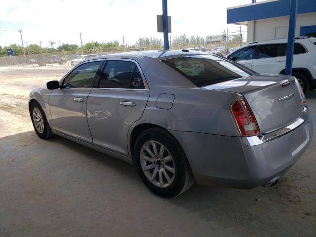 CHRYSLER 300C 2013 silver  Flexible Fuel 2C3CCAEG7DH727559 photo #3