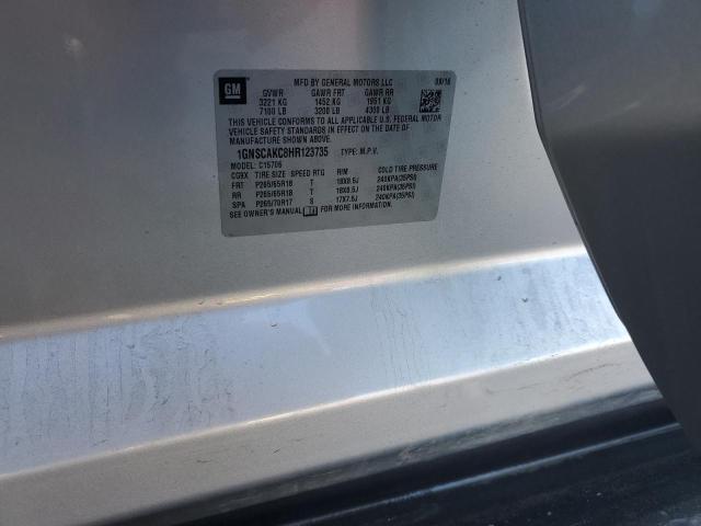 2017 CHEVROLET TAHOE C150 - 1GNSCAKC8HR123735