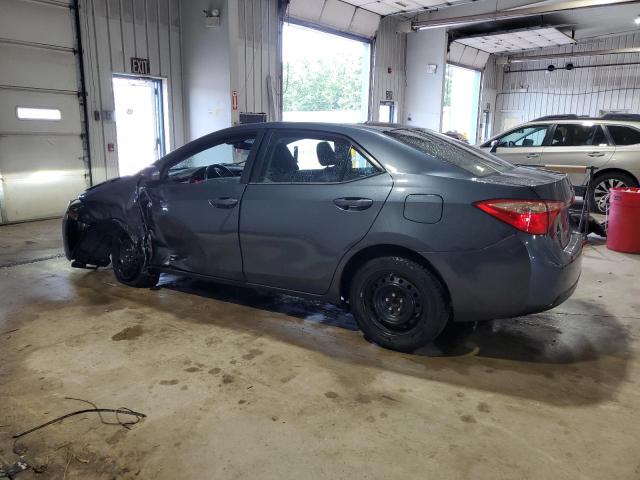 TOYOTA COROLLA LE 2017 charcoal  gas 2T1BURHE2HC936754 photo #3