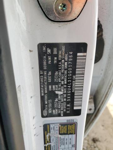 2016 KIA OPTIMA EX 5XXGU4L31GG017964