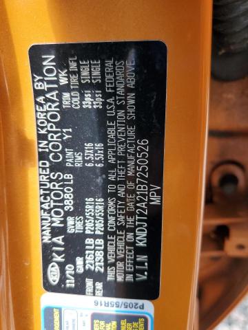 2011 KIA SOUL + - KNDJT2A21B7250526