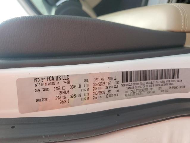 2018 DODGE DURANGO CI - 1C4SDJET5JC489873