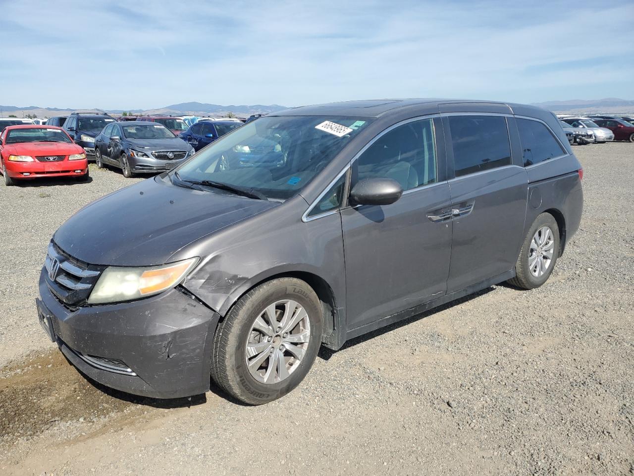 Lot #3208894680 2015 HONDA ODYSSEY EX