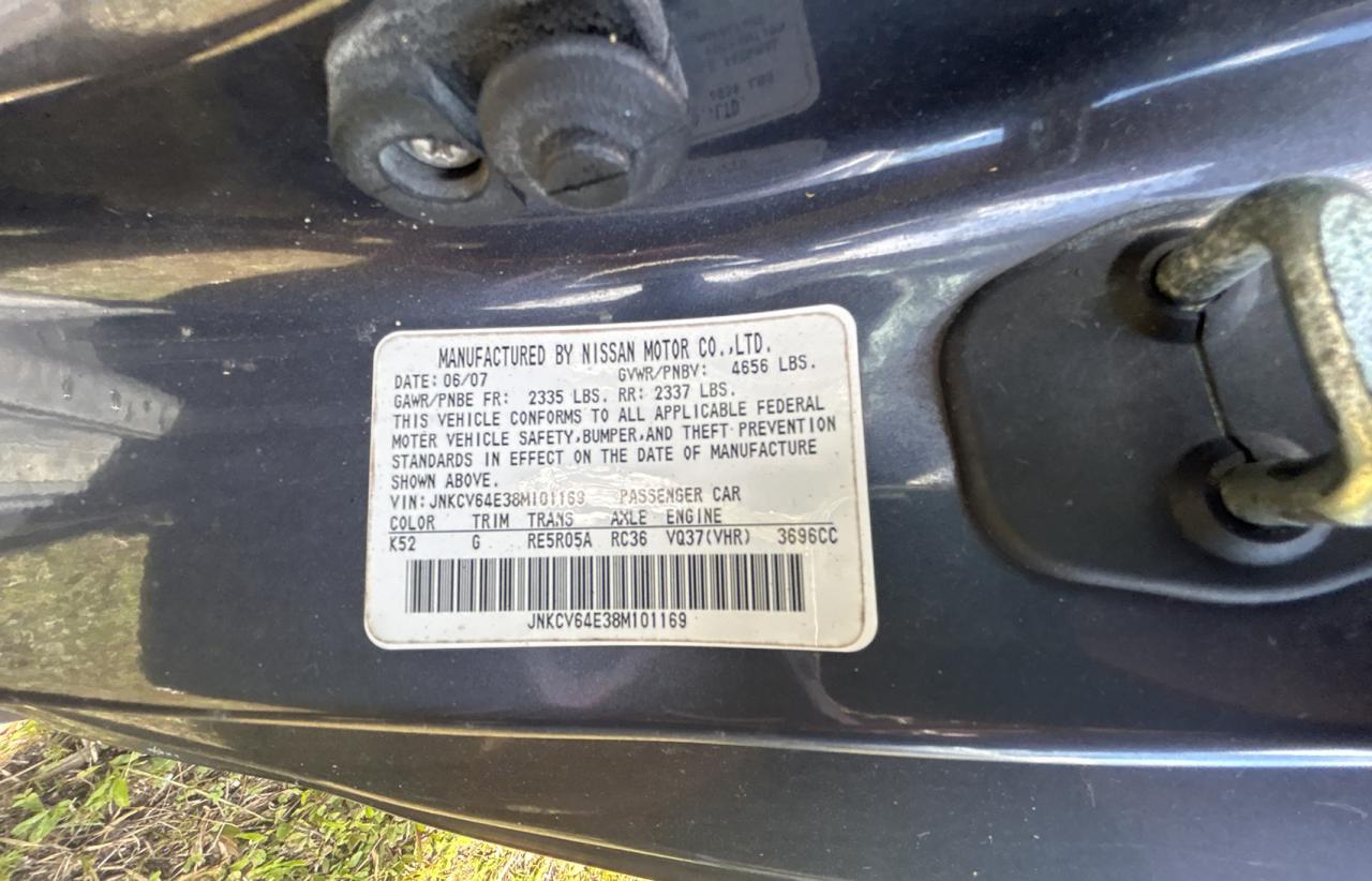Infiniti G37 base 2008
