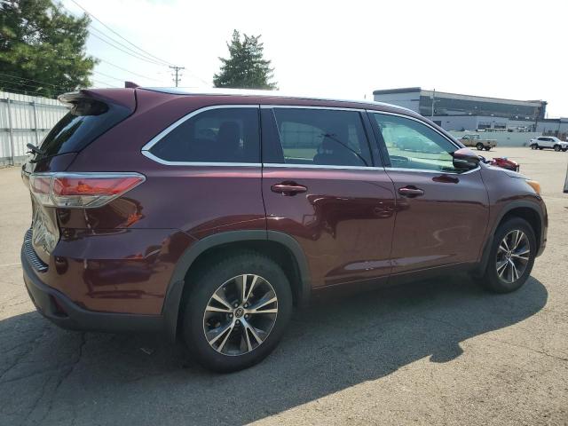 2016 TOYOTA HIGHLANDER XLE 5TDJKRFH3GS351881
