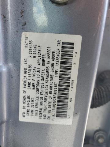 2015 ACURA TLX 19UUB1F38FA023887
