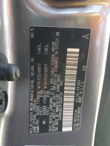 2015 TOYOTA SIENNA XLE 5TDYK3DC3FS630720