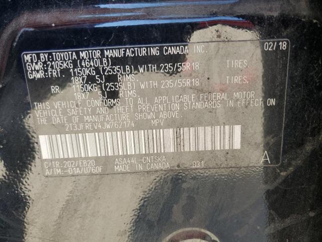 2018 TOYOTA RAV4 SE 2T3JFREV4JW762174