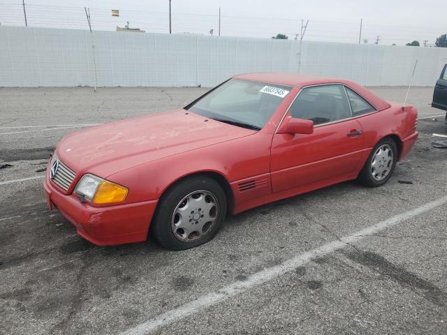 MERCEDES-BENZ 500 SL 1992 red  gas WDBFA66EXNF059508 photo #1