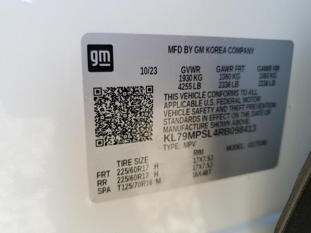 2024 CHEVROLET TRAILBLAZE KL79MPSL4RB098413