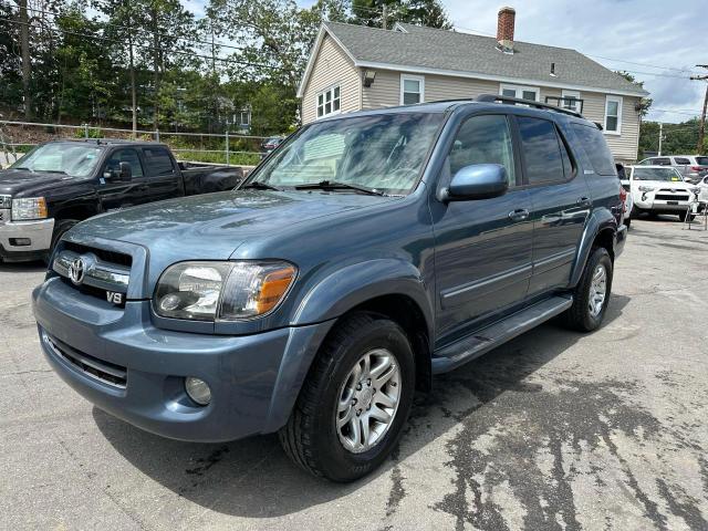 TOYOTA SEQUOIA LI 2006 blue 4dr spor gas 5TDBT48A26S260586 photo #1