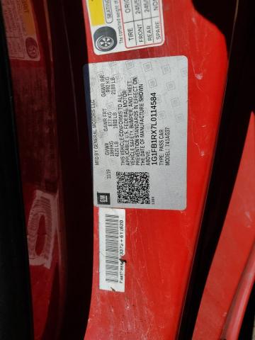 2020 CHEVROLET CAMARO LS - 1G1FB1RX7L0114584