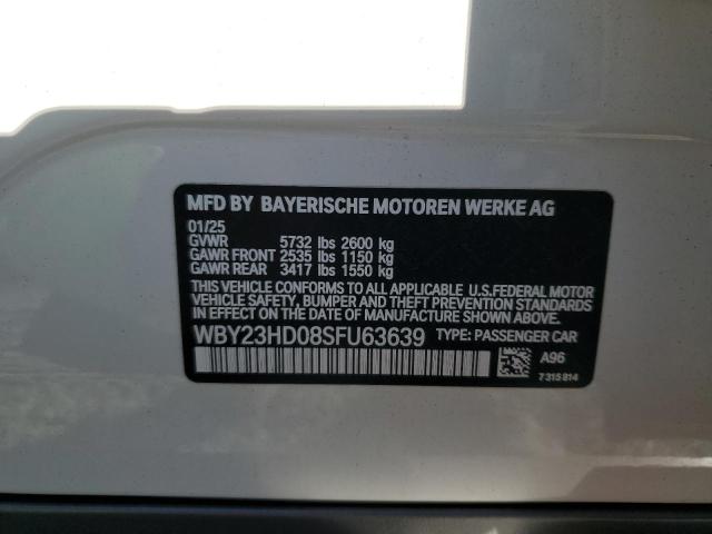 2025 BMW I4 EDRIVE WBY23HD08SFU63639