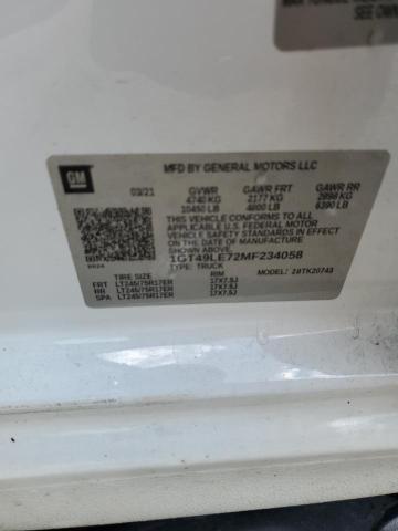 2021 GMC SIERRA K25 1GT49LE72MF234058