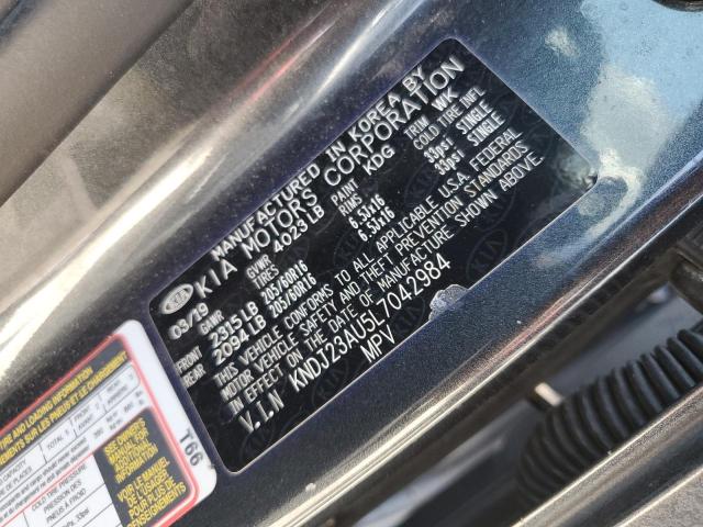 2020 KIA SOUL LX KNDJ23AU5L7042984