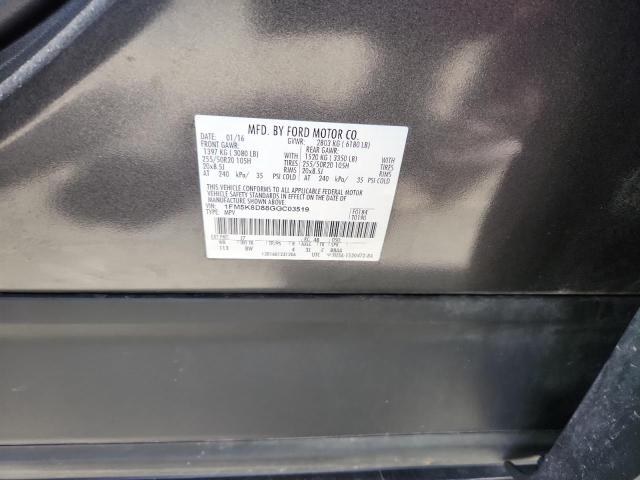 2016 FORD EXPLORER X 1FM5K8D88GGC03519