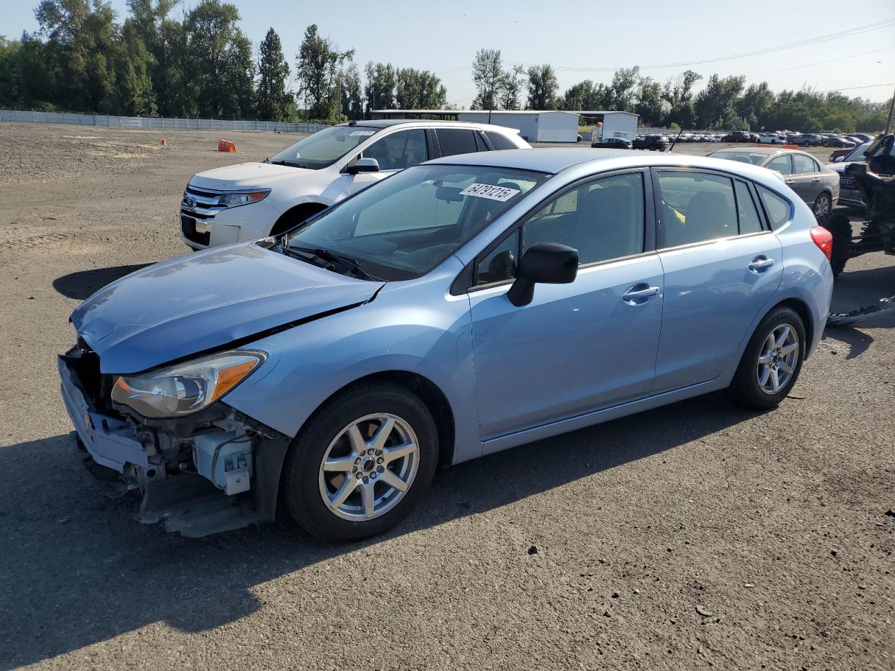 Lot #3263934182 2012 SUBARU IMPREZA