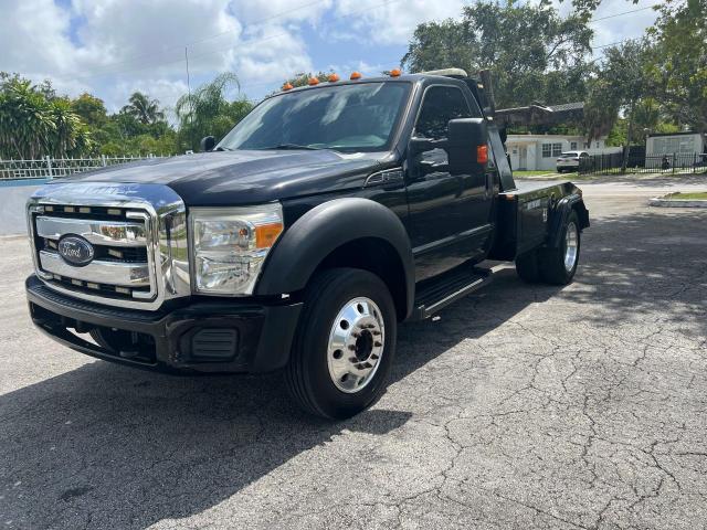 FORD F450 SUPER 2016 black chassis gas 1FDUF4GY7GEB64728 photo #3