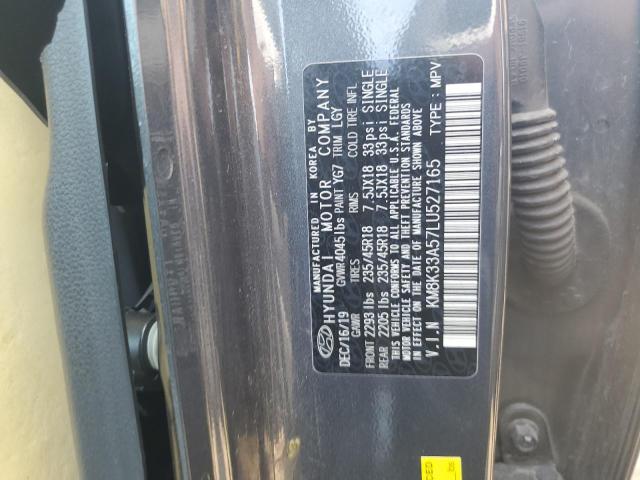 2020 HYUNDAI KONA LIMIT KM8K33A57LU527165