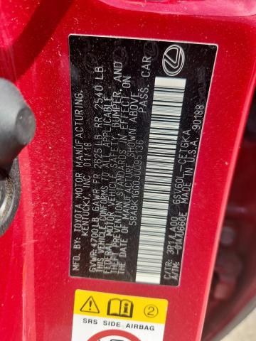 2018 LEXUS ES 350 - 58ABK1GG0JU095136
