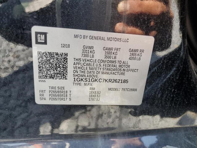 2019 GMC YUKON XL C 1GKS1GKC7KR262185