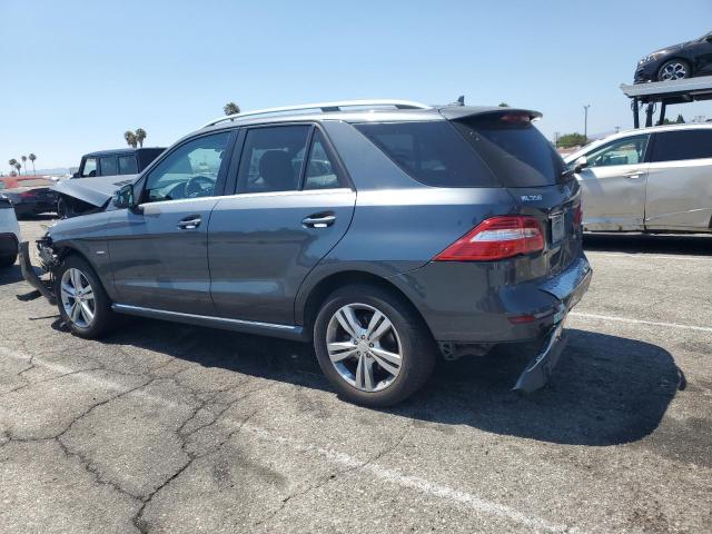 MERCEDES-BENZ ML 350 4MA 2012 gray  gas 4JGDA5HB3CA021162 photo #3