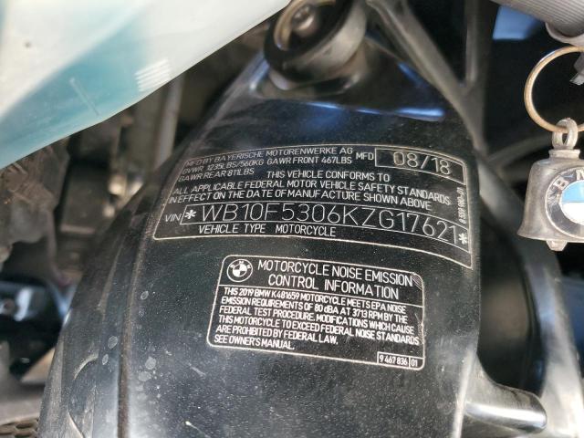 2019 BMW K1600 B WB10F5306KZG17621