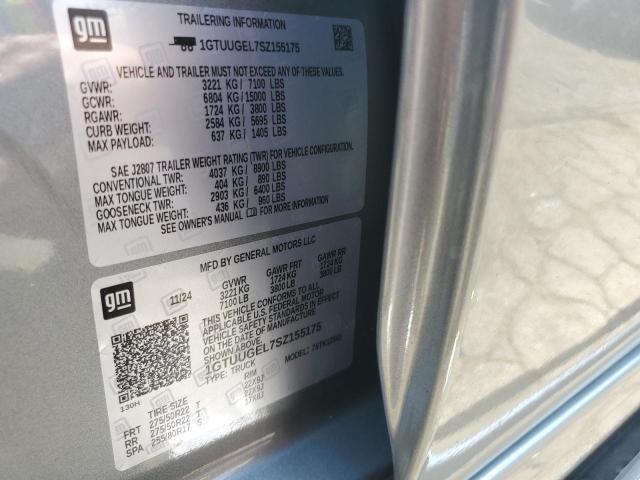 2025 GMC SIERRA K15 1GTUUGEL7SZ155175