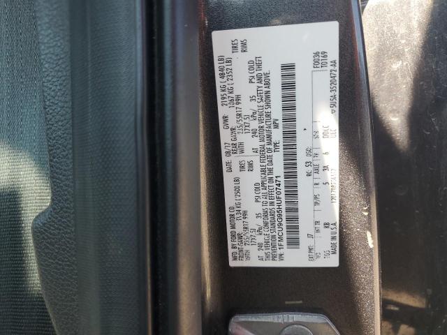 2017 FORD ESCAPE SE - 1FMCU9G95HUF07471