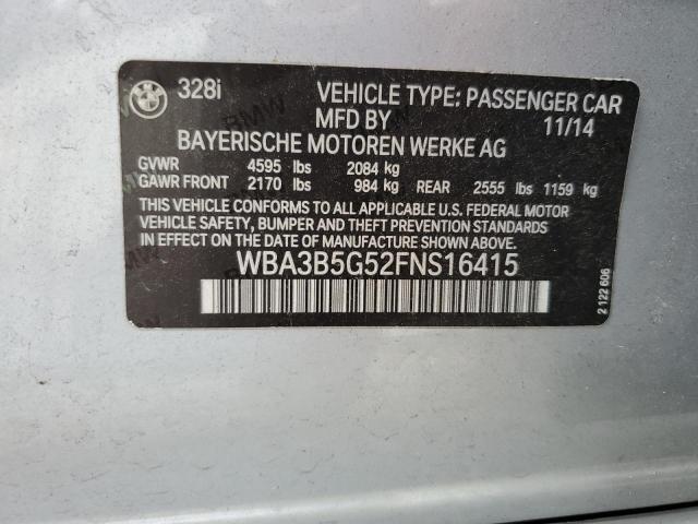 2015 BMW 328 XI SUL WBA3B5G52FNS16415
