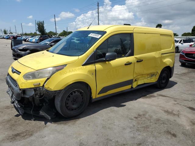FORD TRANSIT CONNECT XL 2018 yellow  gas NM0LS7E74J1374979 photo #1