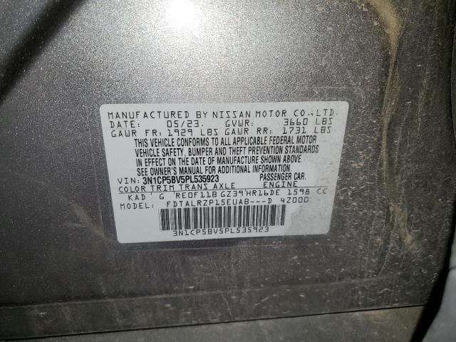 2023 NISSAN KICKS S 3N1CP5BV5PL535923