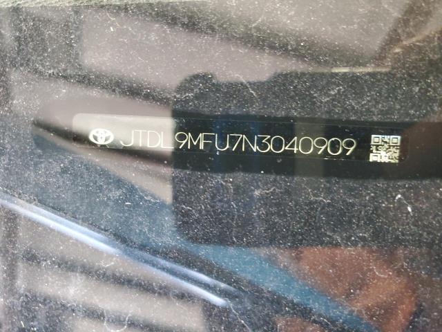 2022 TOYOTA PRIUS LE JTDL9MFU7N3040909