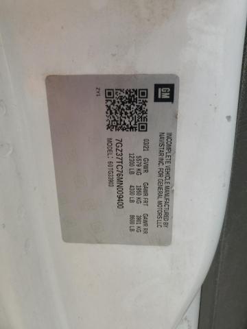 2021 GMC SAVANA CUT 7GZ37TC76MN009400